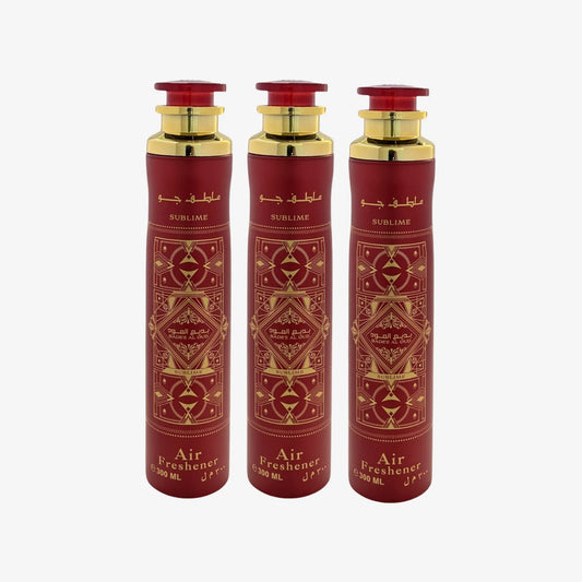 Badee al Oud Sublime Air Freshener - Pack of 3 x 300ml Lattafa