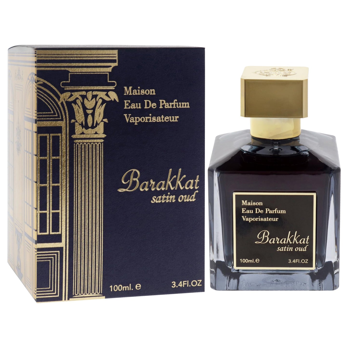 Barakkat Satin Oud Eau de Parfum 100ml