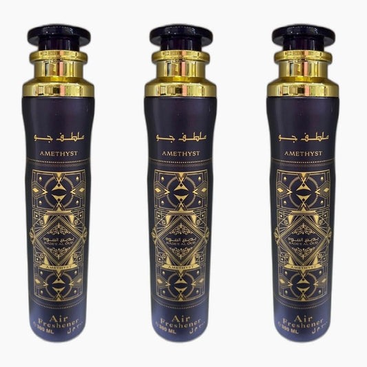 Badee al Oud Amethyst Air Freshener - Pack of 3 x 300ml Lattafa